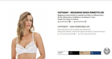 - 250 reggiseno donna linea belseno coppa b